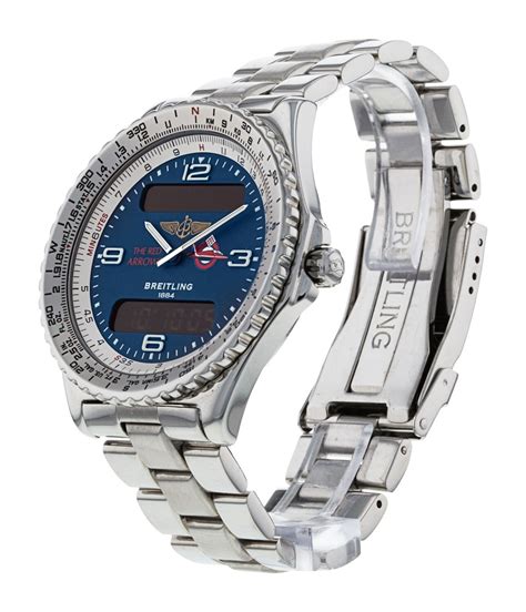 breitling chronospace a56012 manual|Breitling chronospace time adjustment.